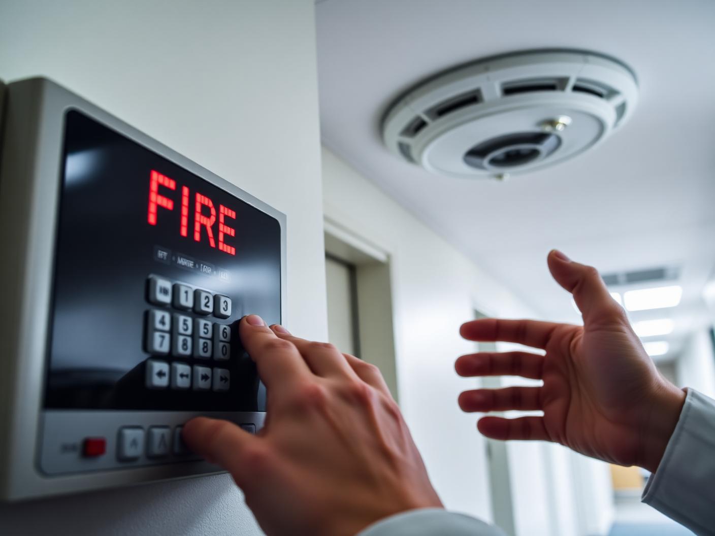 Fire alarm installation