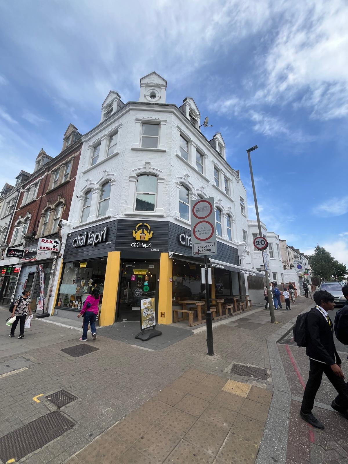 179 Upper Tooting Road facade refurbishment